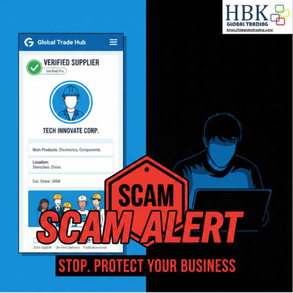 Scam alert warning graphic