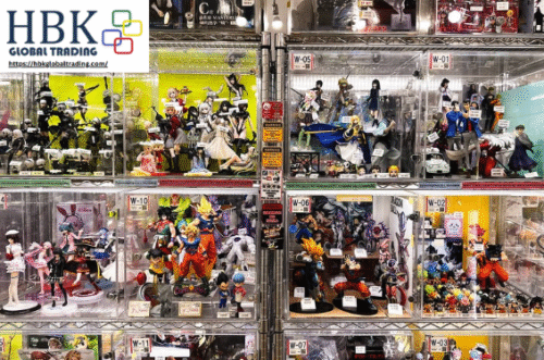 Japan to Philippines air shipping anime figures consolidated at Narita freight hub