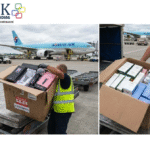 The "Seoul" Sprint: Why Korea Air Freight is a Must for K-Merch and Skincare HBK Global Trading Korea air freight shipment of K-pop albums and Korean skincare arriving at NAIA Manila